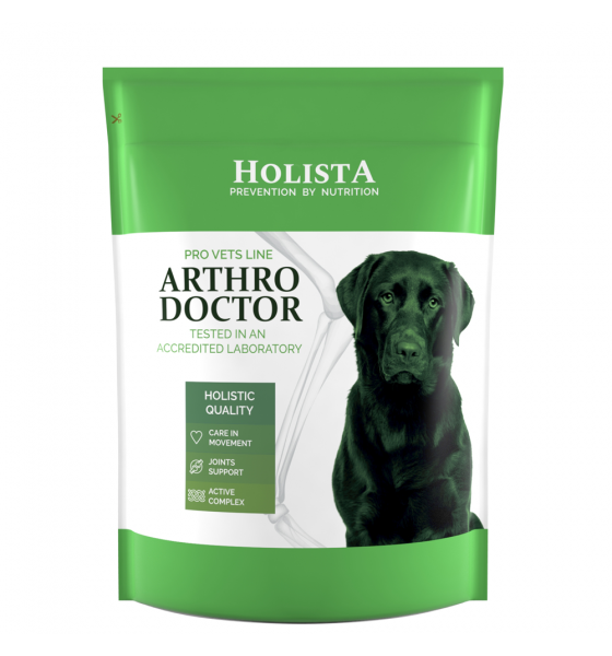 Holista Arthro Doctor Pro Vets Line - papildas šunų sąnariams stiprinti 600 g