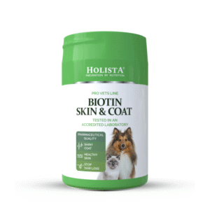 Holista Pro Vets Line Biotin Skin and Coat - papildai kailiui ir odai šunims ir katėms 200 g miletliai
