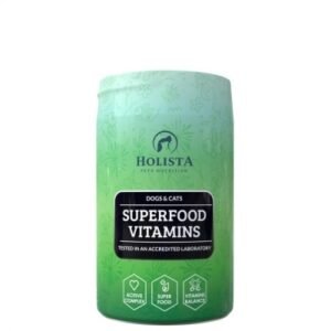 Holista Superfood - multivitaminų kompleksas šunims ir katėms, milteliai 200 g