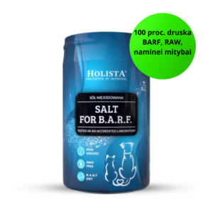 Holista Salt for B.A.R.F- druska BARF, naminiai, žaliai dietai 400 g.