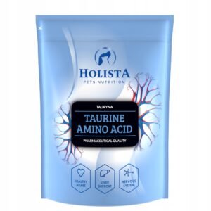 Holista Taurin Amino Acid - taurino papildas šunims ir katėms milteliai 500 g
