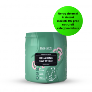 Holista Relaxing Cat Weed- relaksinė valerjono žolė katėms 50 g.
