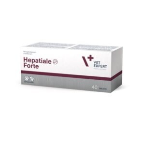 Vetexpert Hepatiale Forte - vidutinių veislių šunims ir katėms kepenų funkcijai palaikyti 40 tabl.