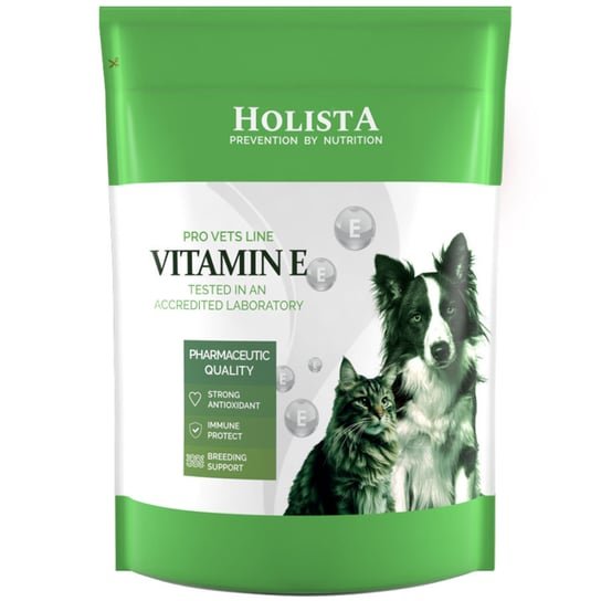 Holista Pro Vets Line Vitamin E - Vitaminas E šunims ir katėms, milteliai 800 g.