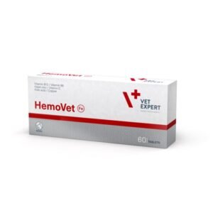 Vetexpert HemoVet - geležies papildas šunims 60 tabl.