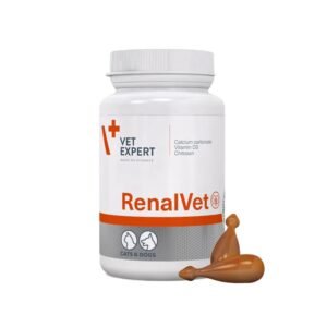 Vetexpert RenalVet - inkstų funkcijos palaikymas, šuniui it katei 60 kapsl.
