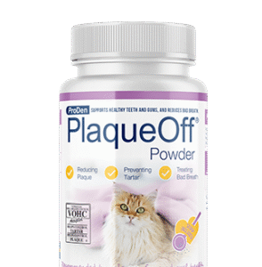 ProDen PlaqueOff® milteliai katėms burnos priežiūrai 40 g