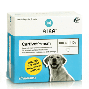 Cartivet + MSM papildas palaikyti kremzles ir sąnarius šunims N100