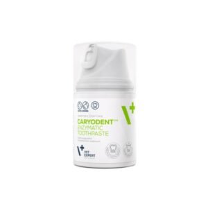 CARYODENT ENZYMATIC dantų pasta šunims ir katėms 50ml