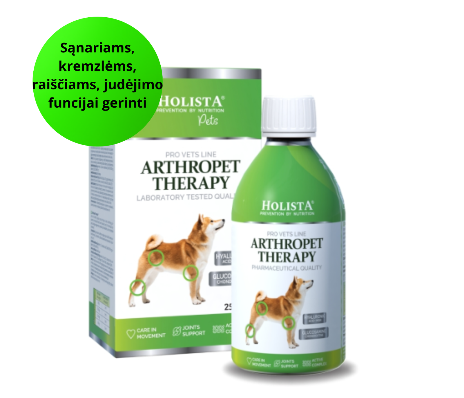 Holista Arthro Pet Therapy - sirupas sąnariams šunims ir katėms