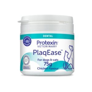 PROTEXIN PLAQEASE DENTAL POWDER - milteliai dantų apnašoms mažinti šunims ir katėms