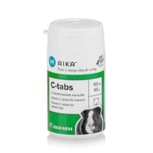 AIKA C-tabs pašarų papildas jūrų kiaulytėms 45g N90