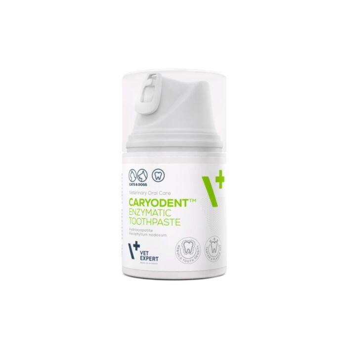 Vetexpert cariodent enzymatic dantų pasta 50ml šunims ir katėms