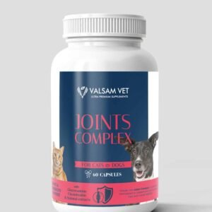 Valsam Vet Joints Complex - papildas šunims ir katėms 60 kaps.